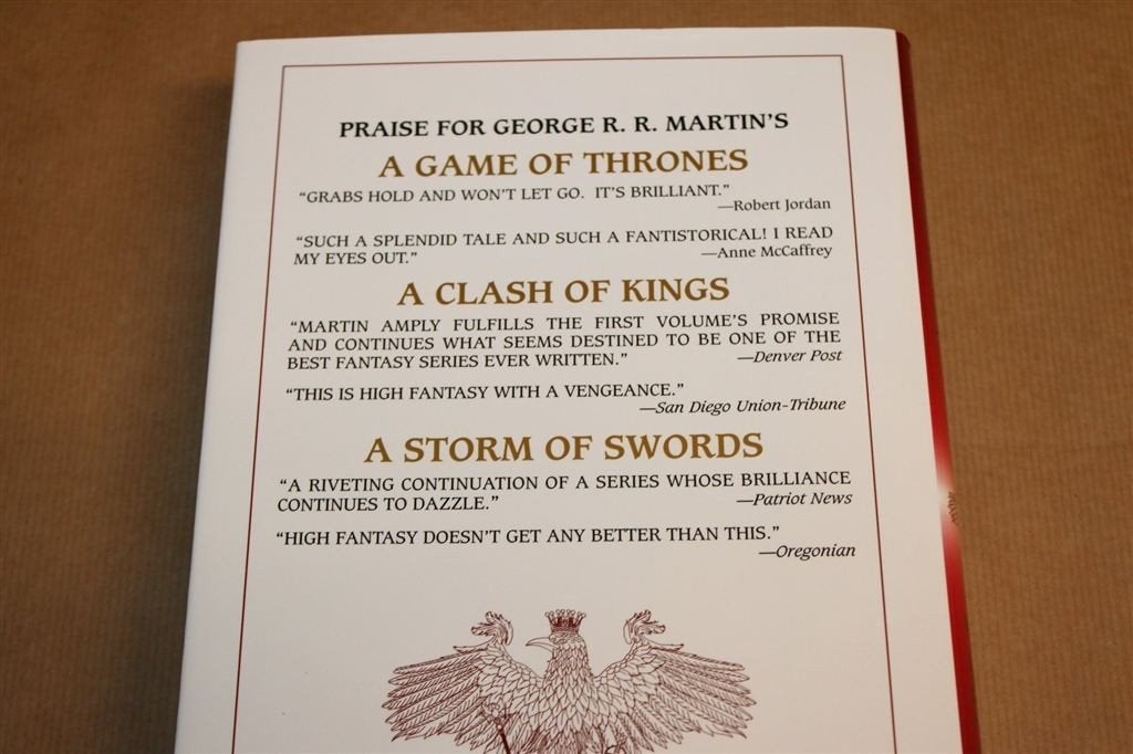 A Feast For Crows — Deel 4 van Game of Thrones-serie, Boeken, Fantasy, Ophalen of Verzenden, Zo goed als nieuw