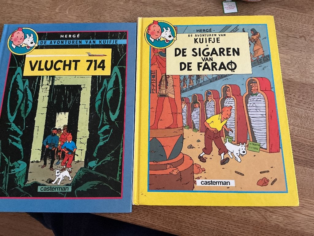 Kuifje 2 x hard cover., Meerdere stripboeken, Ophalen of Verzenden, Gelezen
