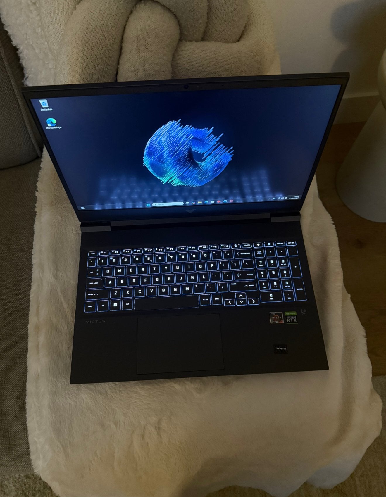 HP Victus Game Laptop | RTX 3050 Ti | 16GB, 2 tot 3 Ghz, 15 inch, Ophalen of Verzenden, Zo goed als nieuw