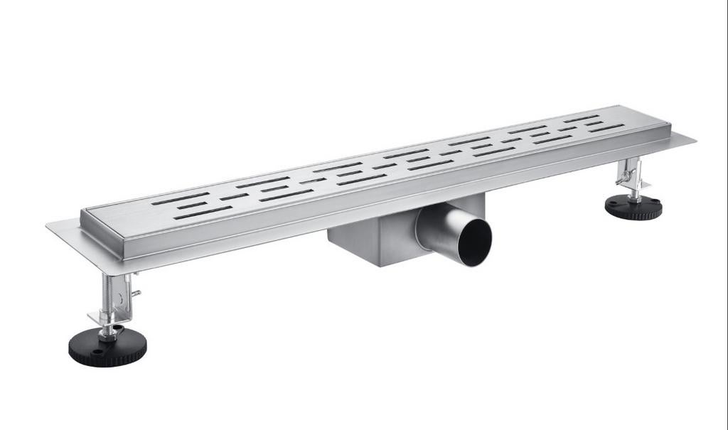 Douche drain RVS 800x70mm met flens, Ophalen of Verzenden, Nieuw, Rvs, Douche