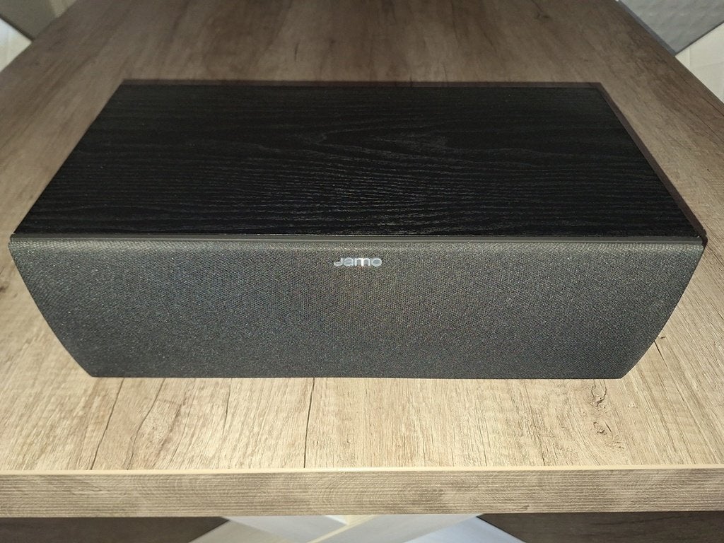 Jamo S62 center speaker, Ophalen of Verzenden, Zo goed als nieuw, 60 tot 120 watt, Center speaker