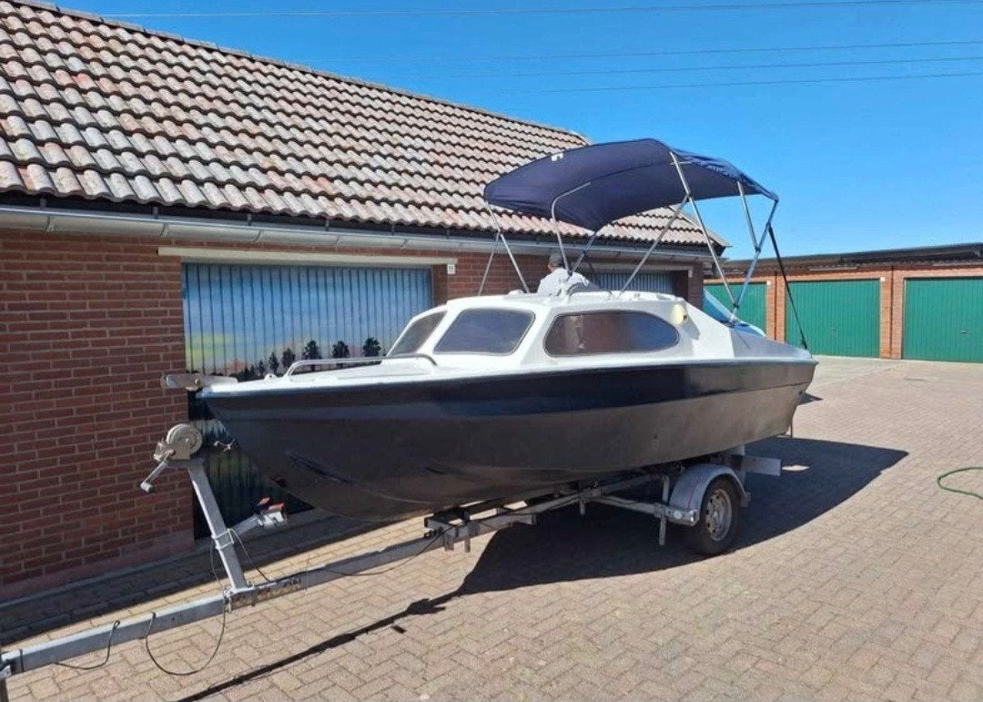 Leuk gezinsbootje, Watersport en Boten, Ophalen, Trailer