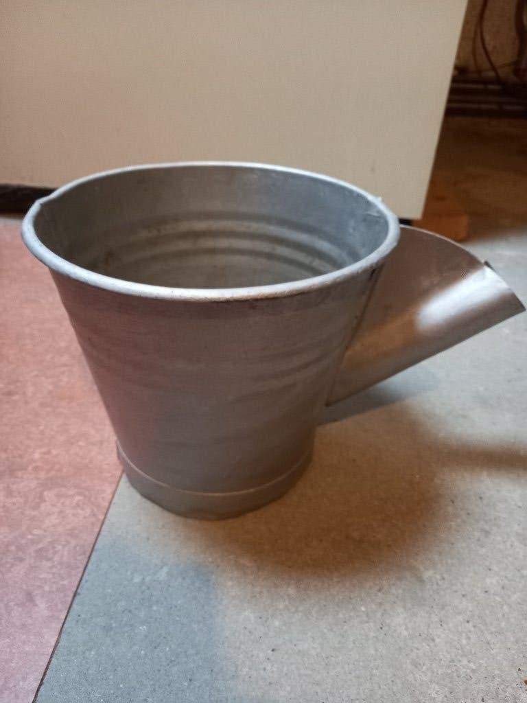 zinken emmer, Huis en Inrichting, Ophalen of Verzenden, Gebruikt, Overige materialen
