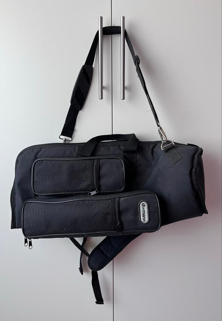 Thomann Trompettas Gigbag - Zwarte Trompet Hoes, Ophalen of Verzenden, Gebruikt, Trompet