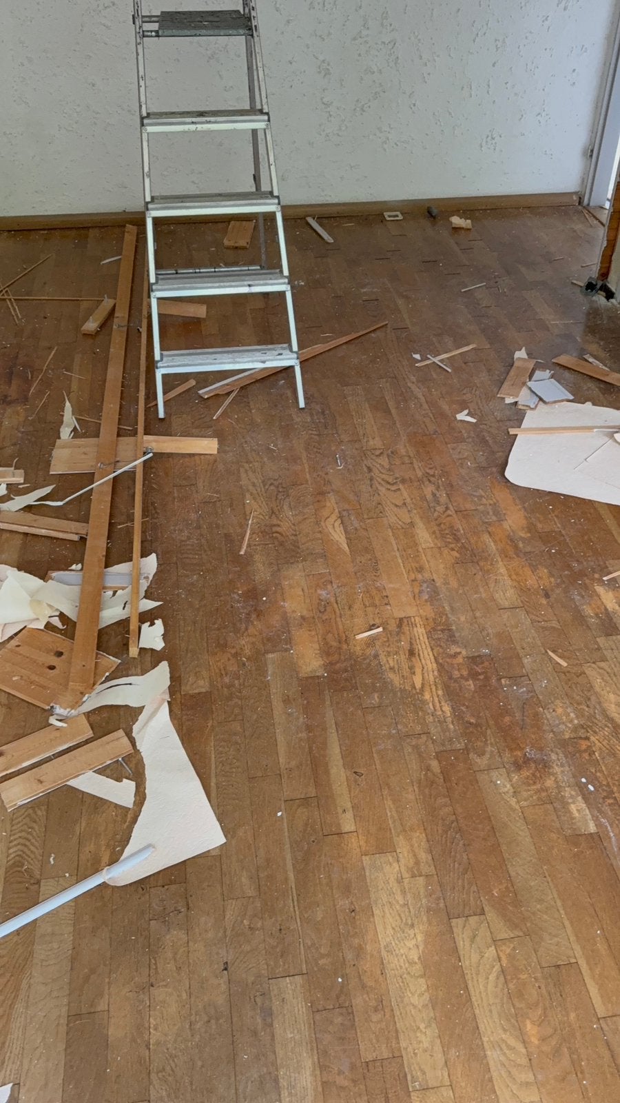 Parket vloer ongeveer 20m2, Doe-het-zelf en Verbouw, Vloerdelen en Plavuizen, Ophalen, Gebruikt, 10 m² of meer, Parket