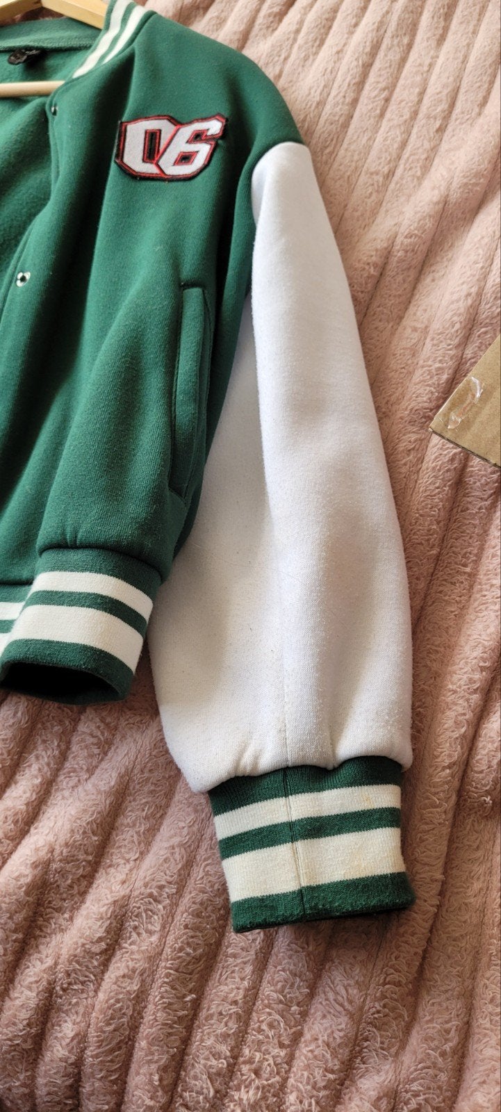 Basketball jacket, Ophalen of Verzenden, Zo goed als nieuw, Maat 36 (S), Groen
