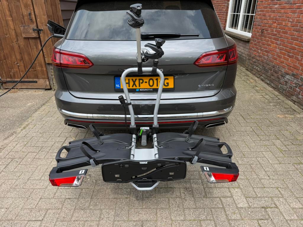 Thule EasyFold 932 Fietsendrager–Compact&Gebruiksvriendelijk, Ophalen of Verzenden, Zo goed als nieuw, Trekhaakdrager