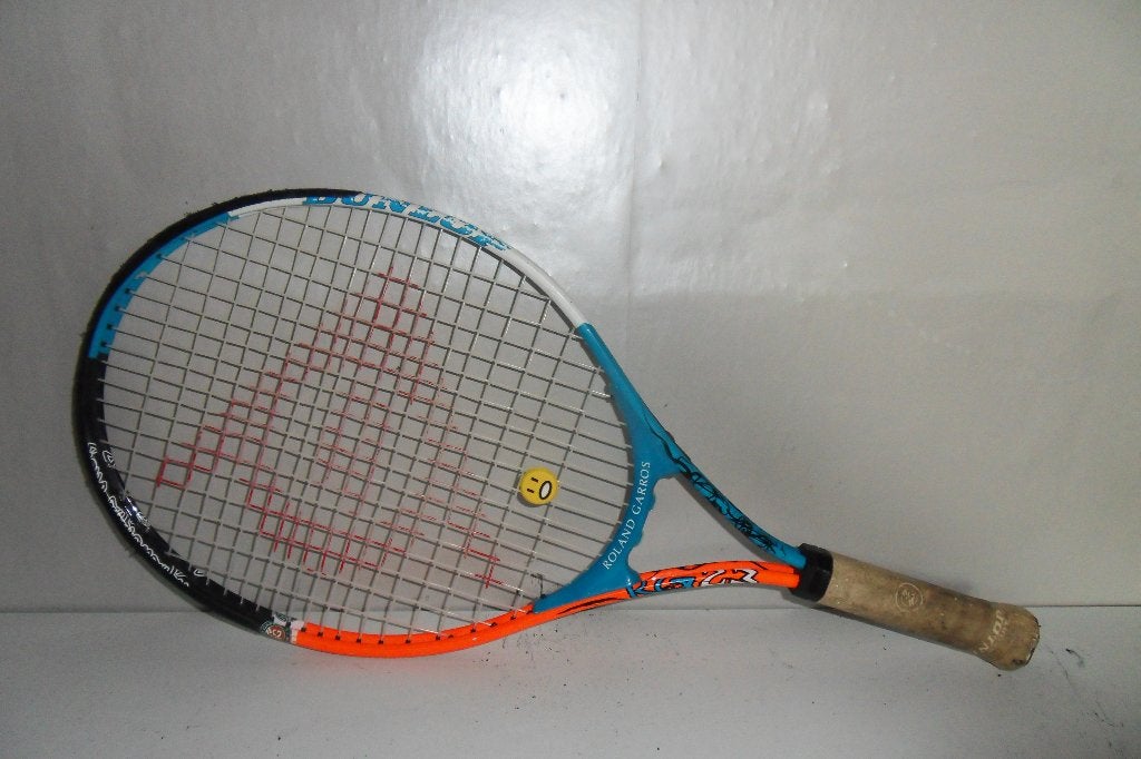 kinder tennis racket van Dunlop Roland Garros L=00, Sport en Fitness, Tennis, L00, Ophalen of Verzenden, Zo goed als nieuw, Racket
