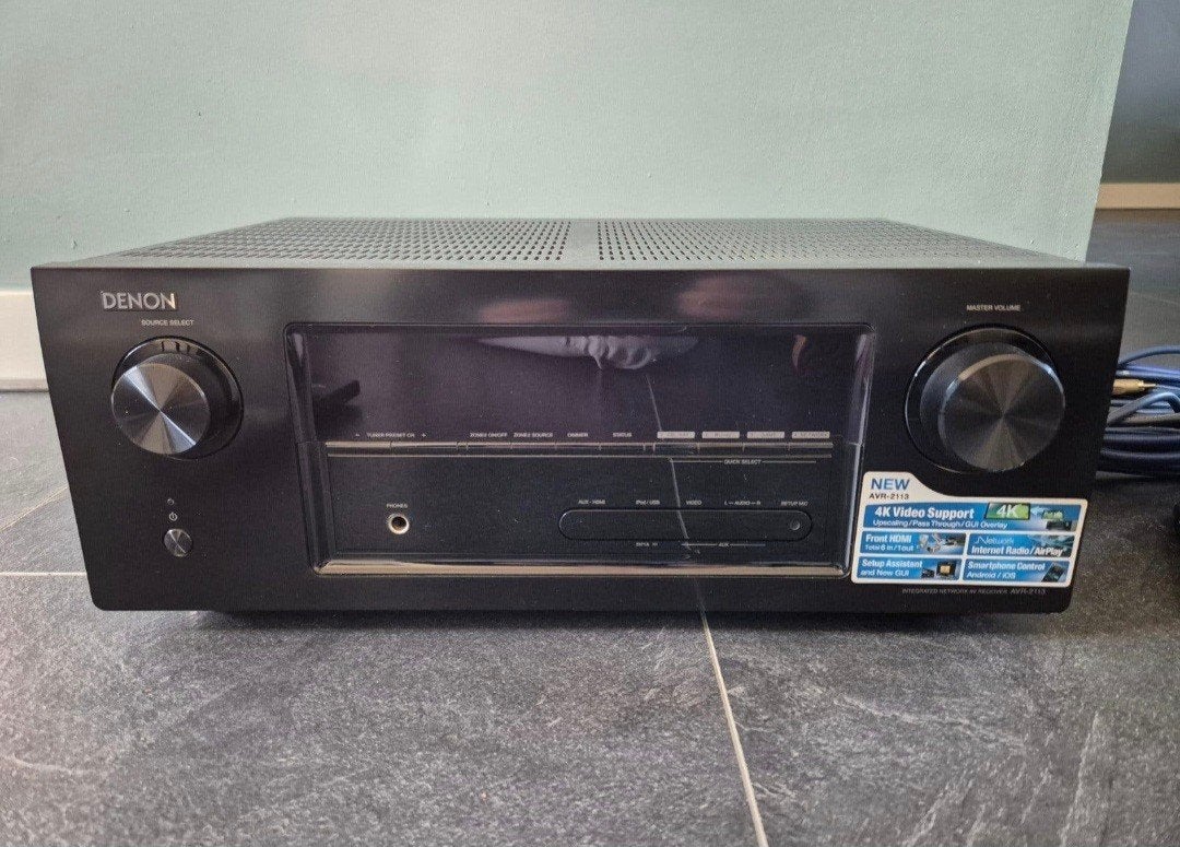 Denon AVR- 2113 av-receiver / versterker, Ophalen, Denon, Zo goed als nieuw, 120 watt of meer