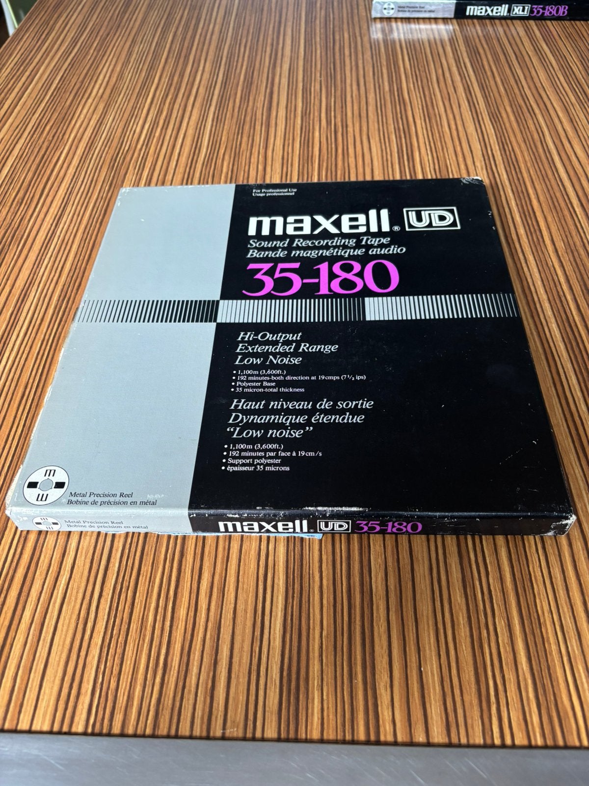 Te koop : maxell UD Xl 26 cm metal reel 35/180, Ophalen of Verzenden, Onderdeel