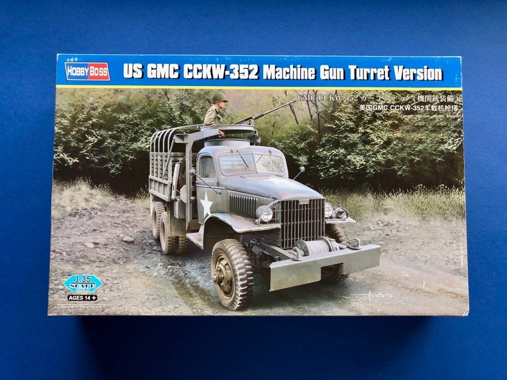 HobbyBoss	83833	GMC CCKW-352 Machine Gun Turret Version	1/35, Overige merken, Tank, Verzenden, 1:32 tot 1:50