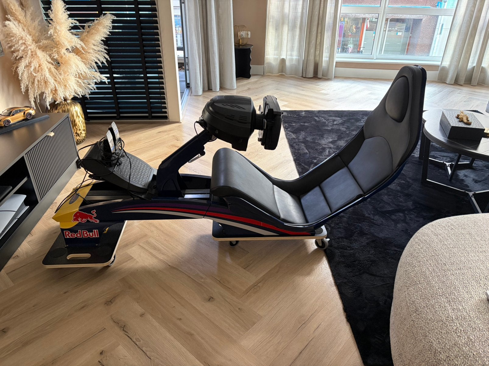Red Bull Racing Playseat incl Thrustmaster T300 F1 add on, Ophalen, Zo goed als nieuw