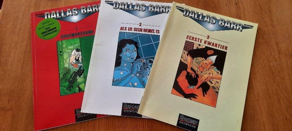7 delen Dallas Barr SC, Complete serie of reeks, Ophalen of Verzenden, Zo goed als nieuw, Marvano - Haldeman