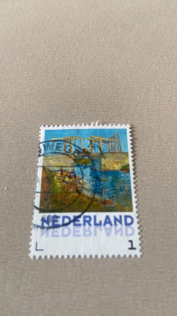 Nederland, Postzegels en Munten, Ophalen of Verzenden, Gestempeld