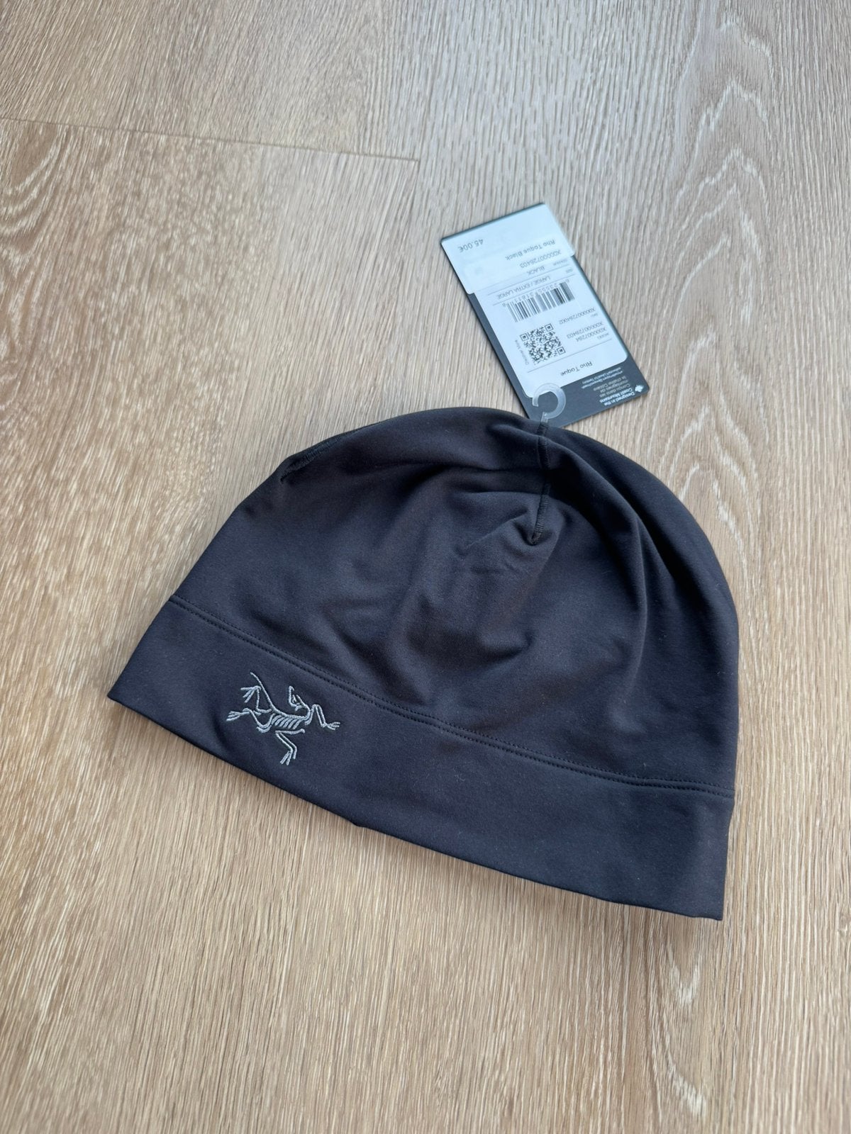 Arcteryx rho toque skull cap muts zwart, Ophalen of Verzenden, Nieuw, One size fits all, Hoed