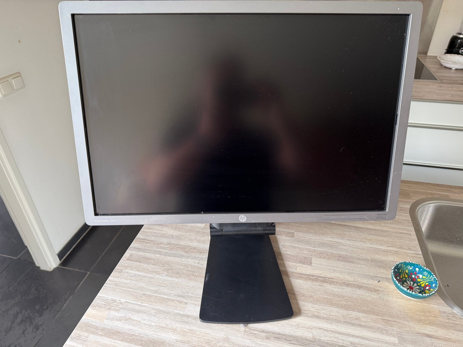 Hp elite E241i monitor, Computers en Software, Monitoren, Ophalen, Gebruikt, IPS, USB-C