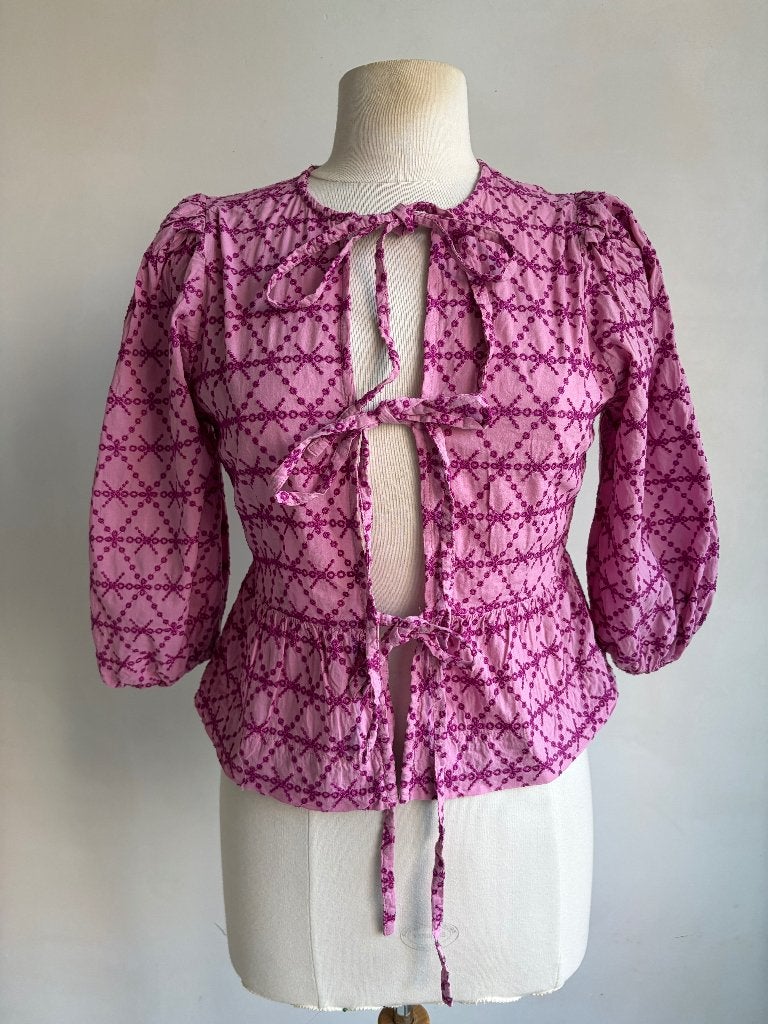 shoeby blouse roze maat s, Kleding | Dames, Maat 38/40 (M), Verzenden, Zo goed als nieuw, Shoeby