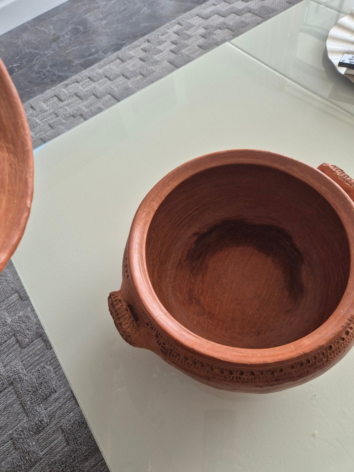 Kookpot aardewerk, Ophalen of Verzenden, Zo goed als nieuw, Overige materialen, Overige typen
