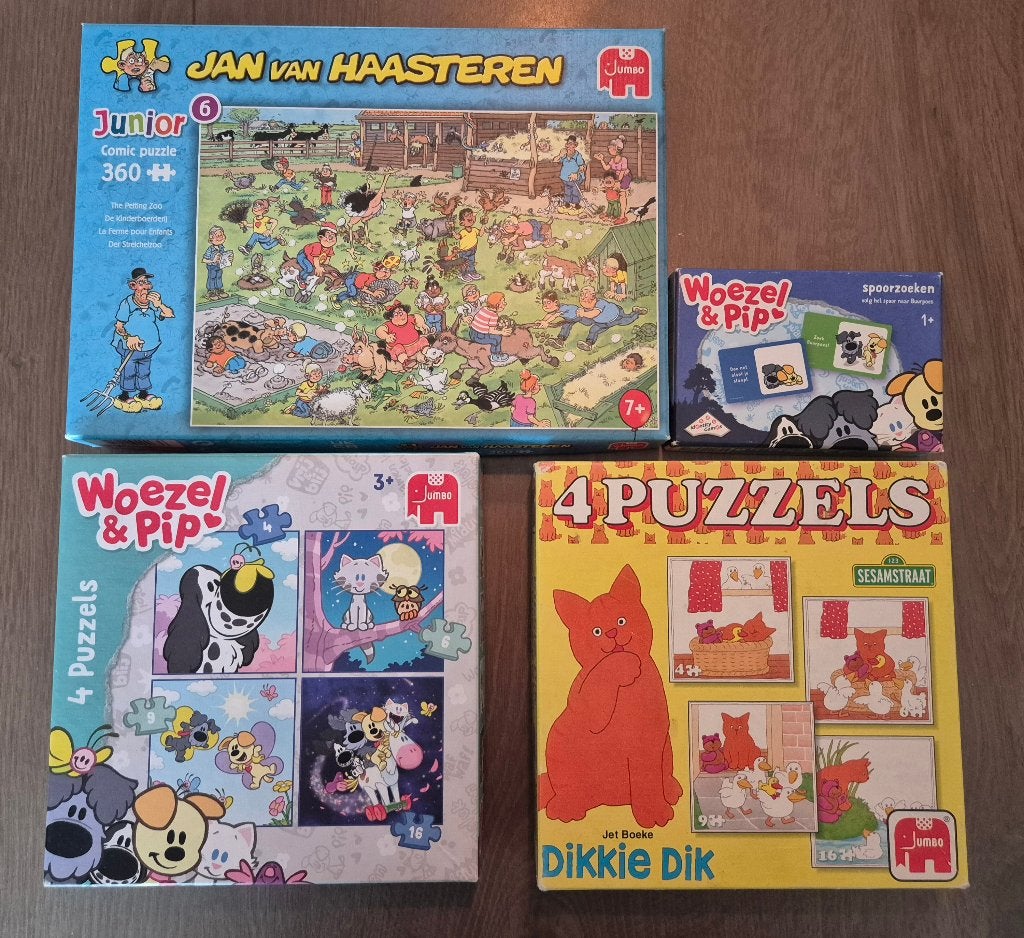 Puzzel, Kinderen en Baby's, Ophalen, Minder dan 10 stukjes, Zo goed als nieuw, 2 tot 4 jaar
