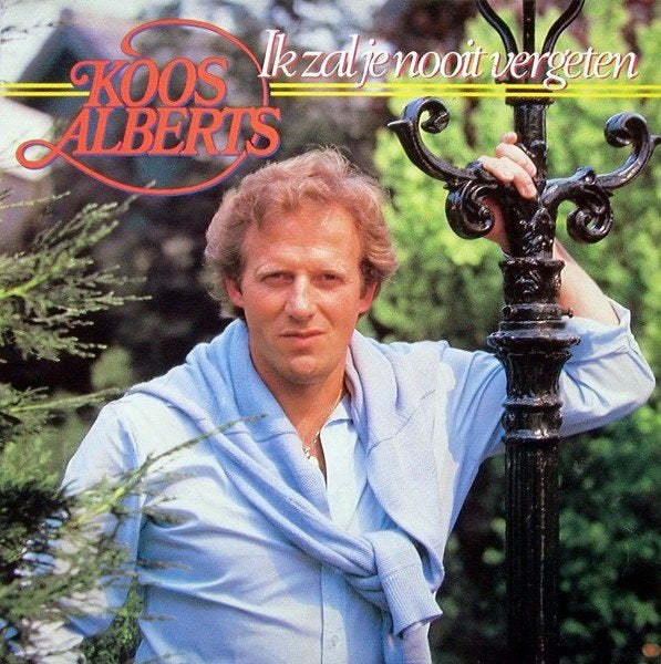 Koos Alberts ‎  Ik Zal Je Nooit Vergeten  lp, LP, Zo goed als nieuw, Levenslied of Smartlap, 12 inch