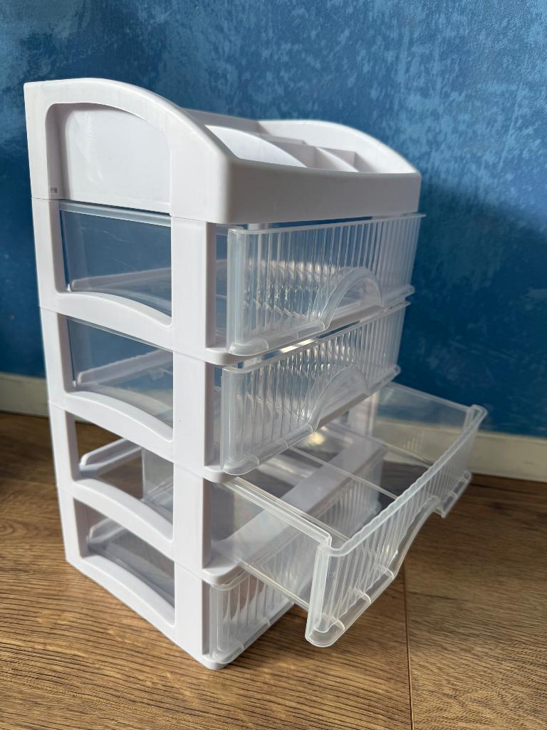 Kleine make-up ladekastje/opbergdoos/organizer, Ophalen, Nieuw, Gehele gezicht