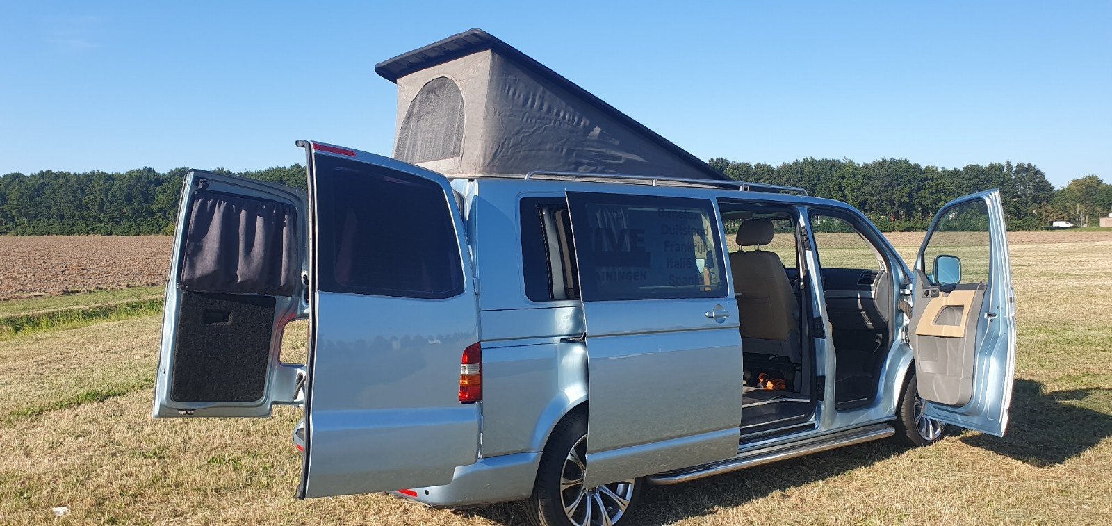 Bijzonder inventieve camper, motortransport, VW t5, Chemisch toilet, Buscamper of Camperbus, Volkswagen, Tot en met 2