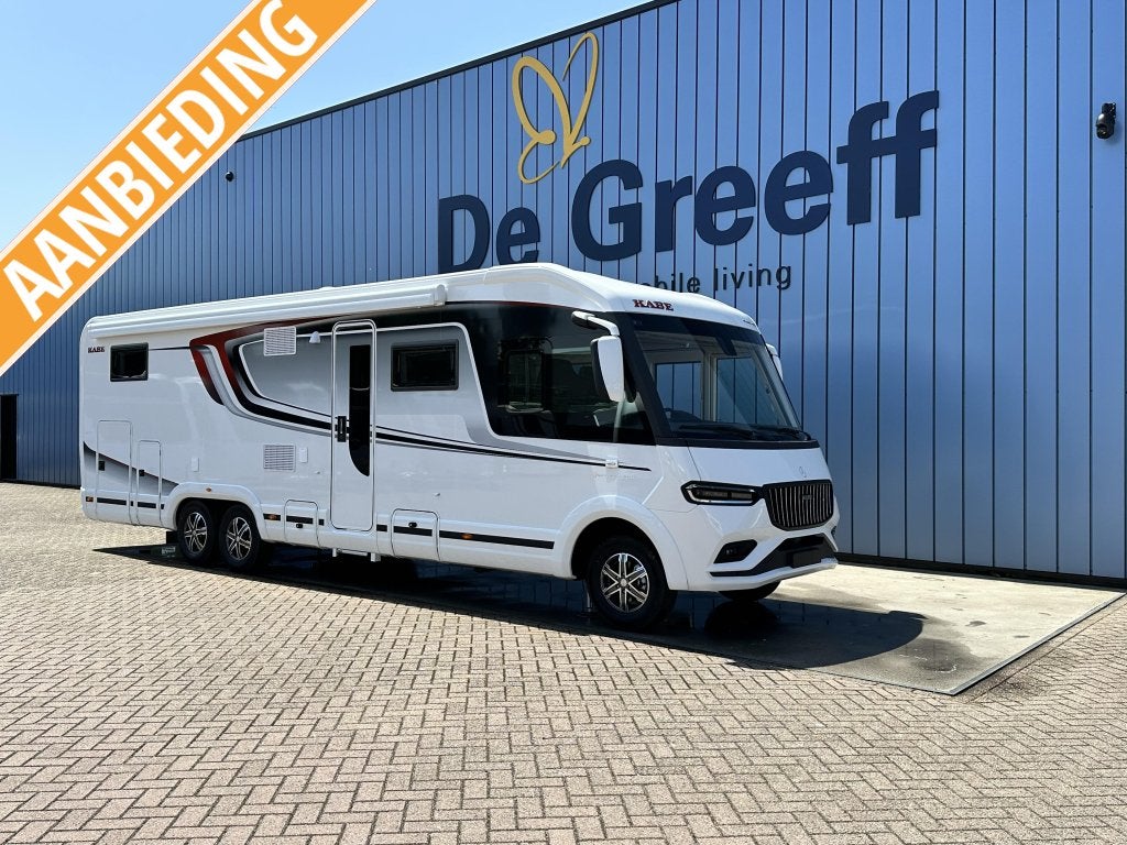 Kabe Travel Master Imperial i910 GB Aanbieding, Caravans en Kamperen, Ringverwarming, Startonderbreker, 9 tot 10 meter, Bedrijf