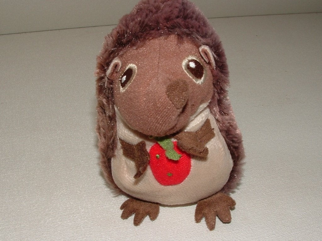 KEA EGEL VANDRING IGELKOTT PLUCHE BRUIN MET BRUIN GLAD, Verzenden, Nieuw, Overige typen