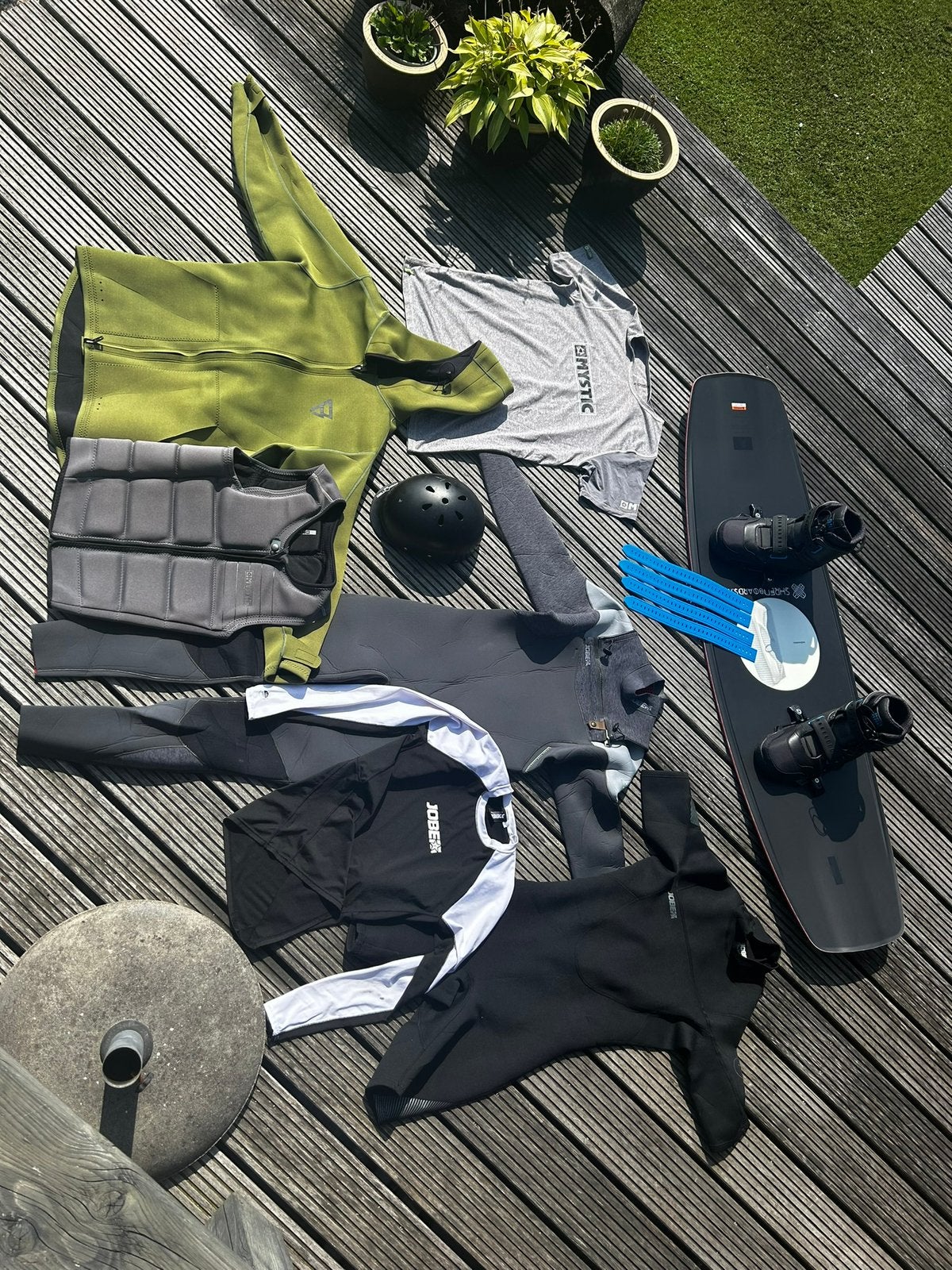 Complete wakeboard set hyperlight pleasure 152cm, Ophalen, Zo goed als nieuw, Board en Schoenen