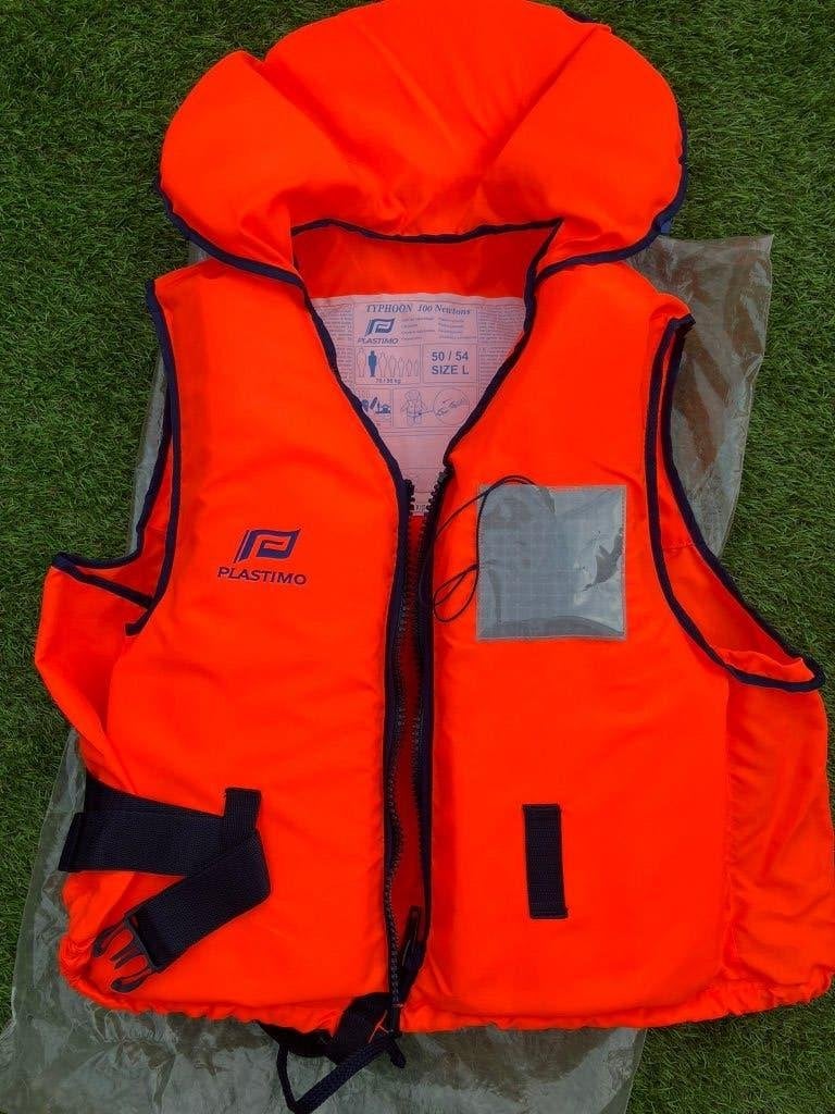 2 X indentieke Plastimo Reddingsvesten 70 tot 90KG, Watersport en Boten, Ophalen, Nieuw, Dame of Heer, Reddingsvest of Zwemvest