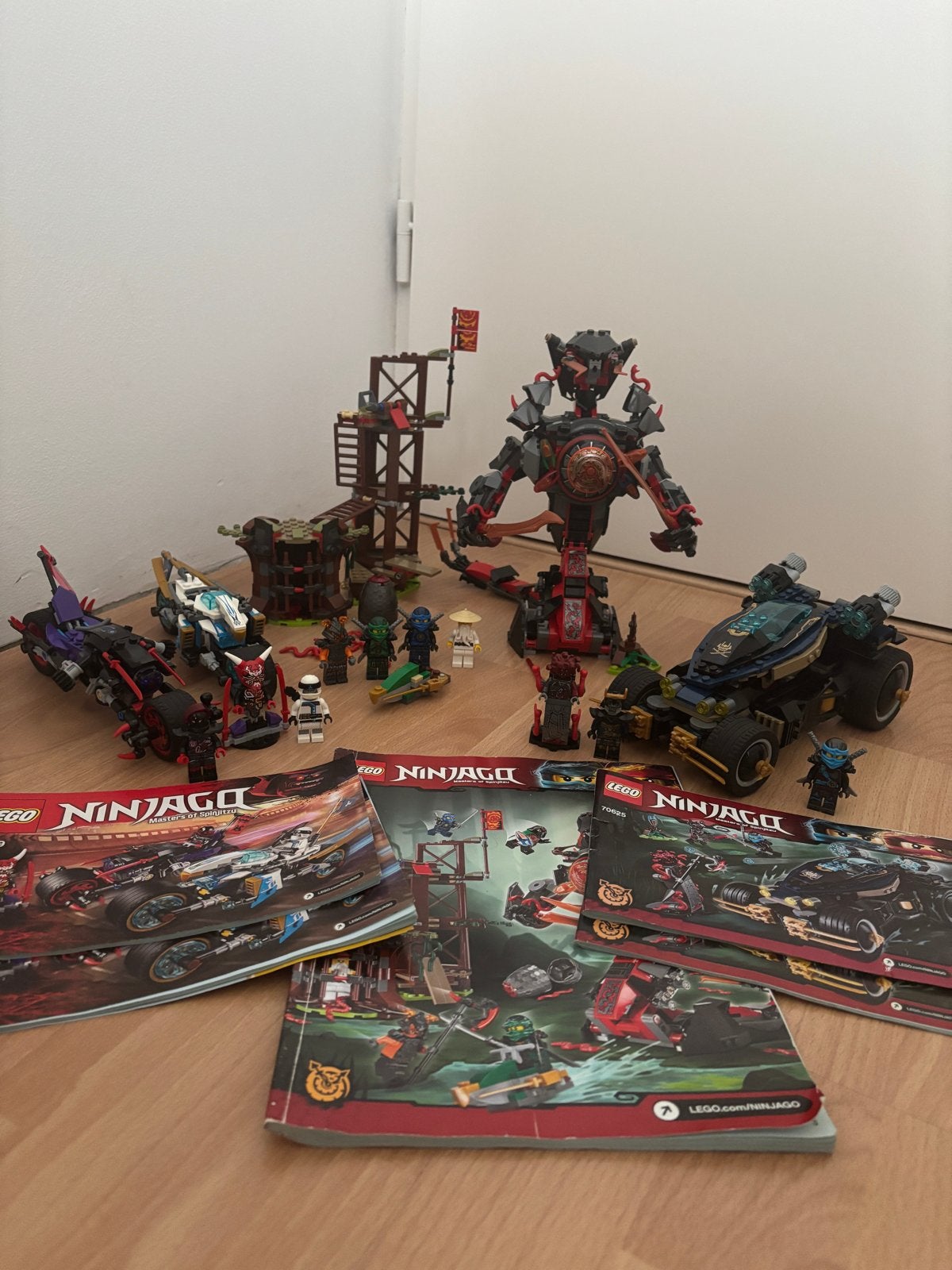 LEGO Ninjago: Hands of Time & Sons of Garmadon sets, Gebruikt, Lego, Ophalen of Verzenden, Meerdere sets
