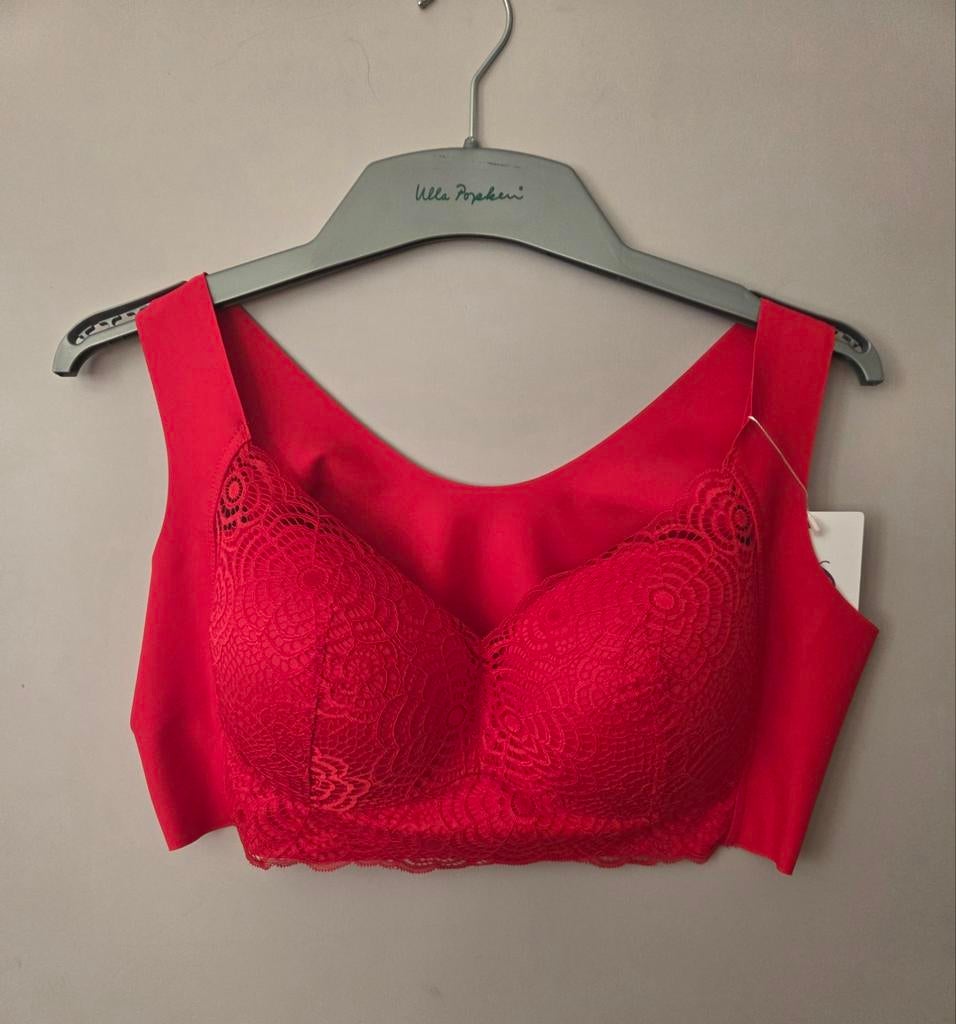 Partij van 3 comfortabele push up BH's Maat XXL, Comfit, Ophalen of Verzenden, Rood, BH