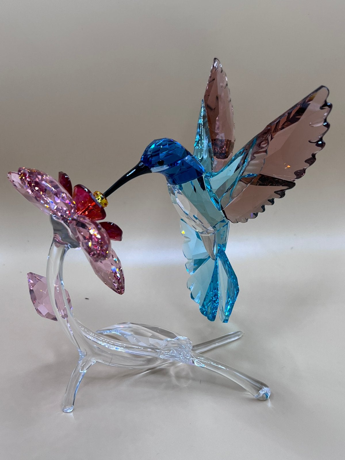 Kolibrie Swarovski, Verzamelen, Swarovski, Ophalen of Verzenden, Zo goed als nieuw, Figuurtje