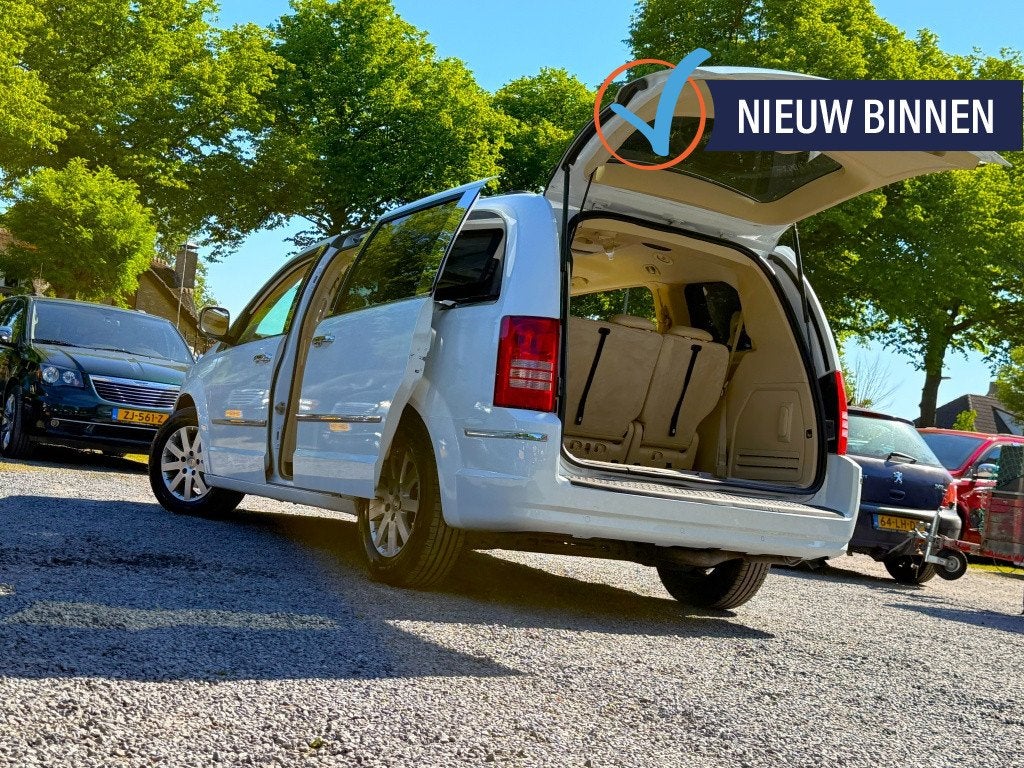 Chrysler Grand Voyager 4.0 V6 LIMITED WHITE OPEN-DAK J.DAIML, Automaat, Beige, Grand Voyager, 7 stoelen