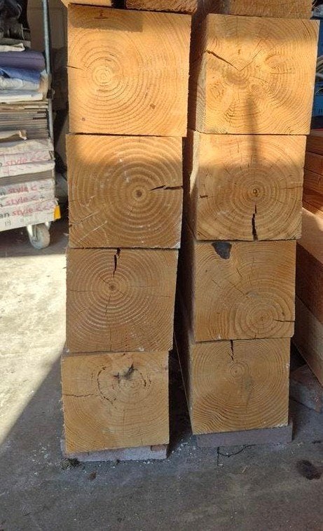 Douglas Hout Balken - Diverse Maten, Doe-het-zelf en Verbouw, Hout en Planken, Ophalen, Nieuw, 200 tot 250 cm, 50 mm of meer