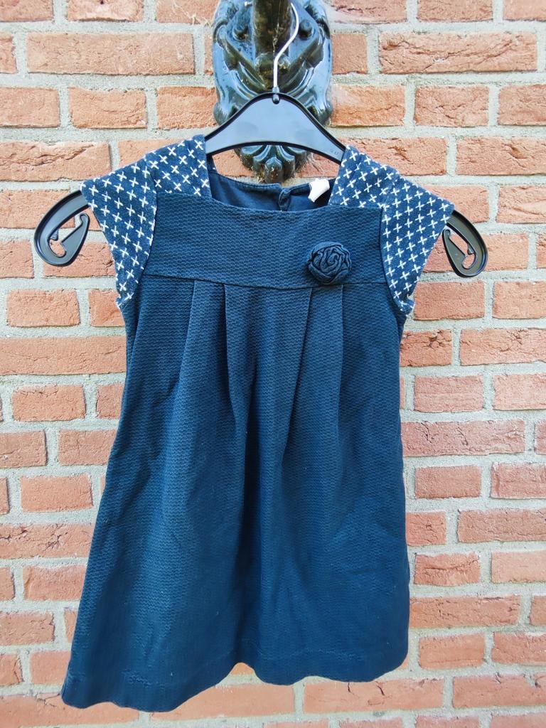 Zara jurk maat 116 marine kleur, Gebruikt, Meisje, Ophalen of Verzenden, Zara