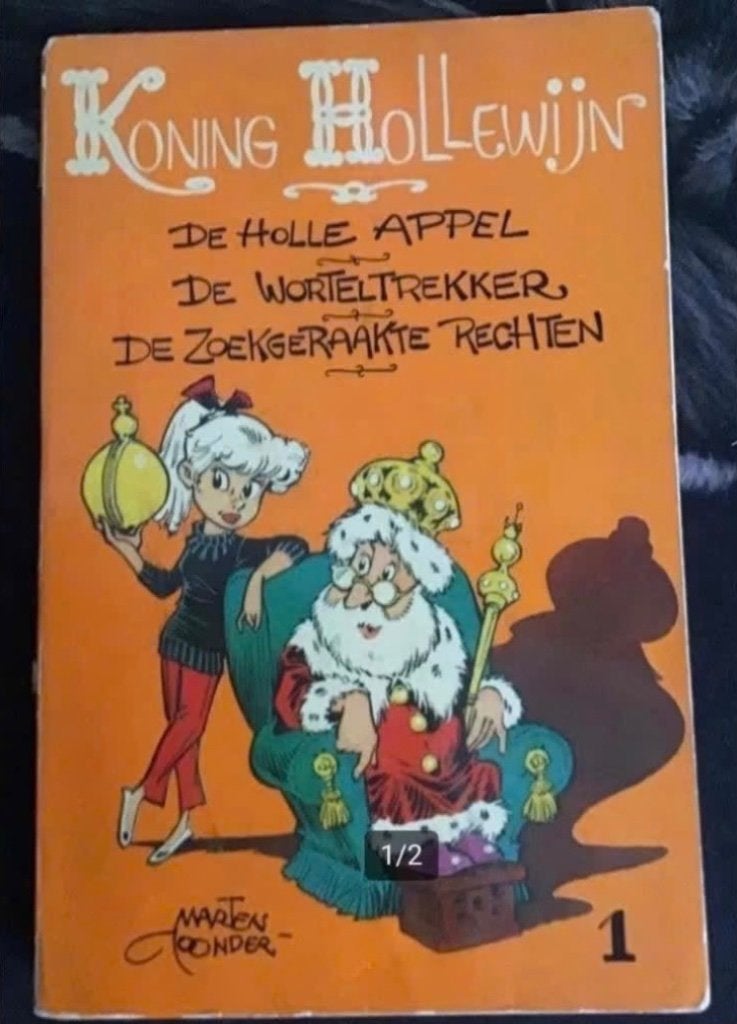 Koning Hollewijn omnibus 1 door Marten Toonder., Boeken, Stripboeken, Eén stripboek, Ophalen of Verzenden, Gelezen