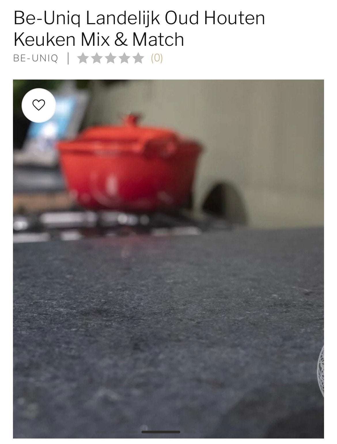 Nieuw Granieten aanrechtblad Antraciet - Diverse maten, Ophalen, Nieuw, Grijs, Minder dan 100 cm