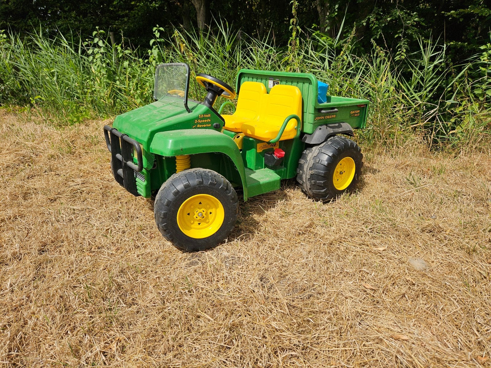 John Deere gator voor kinderen, Ophalen, Gebruikt