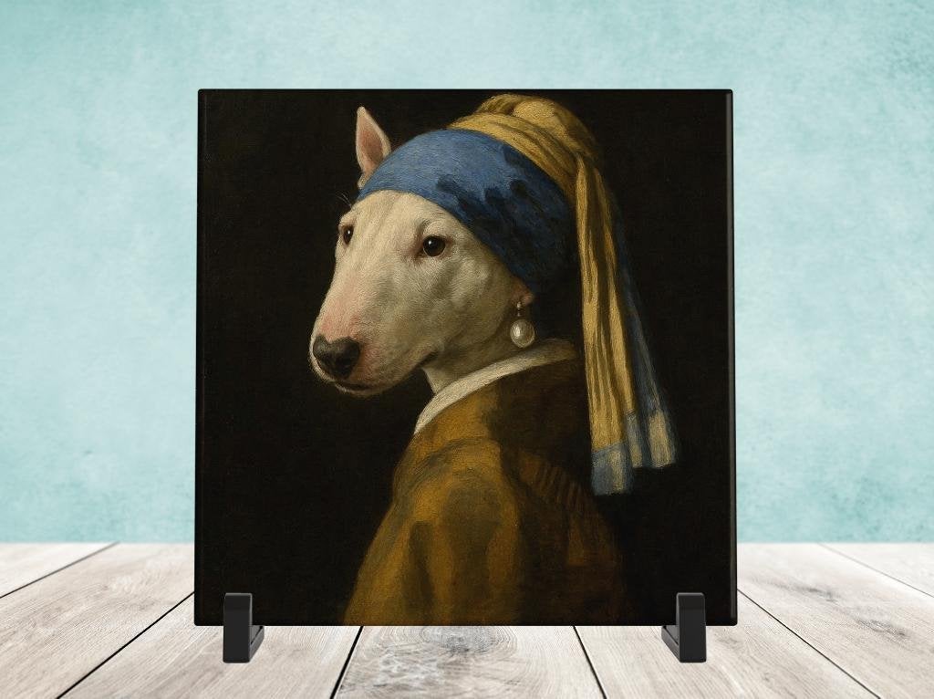Het Meisje met de Parel - Bullterrier, Verzenden, Nieuw