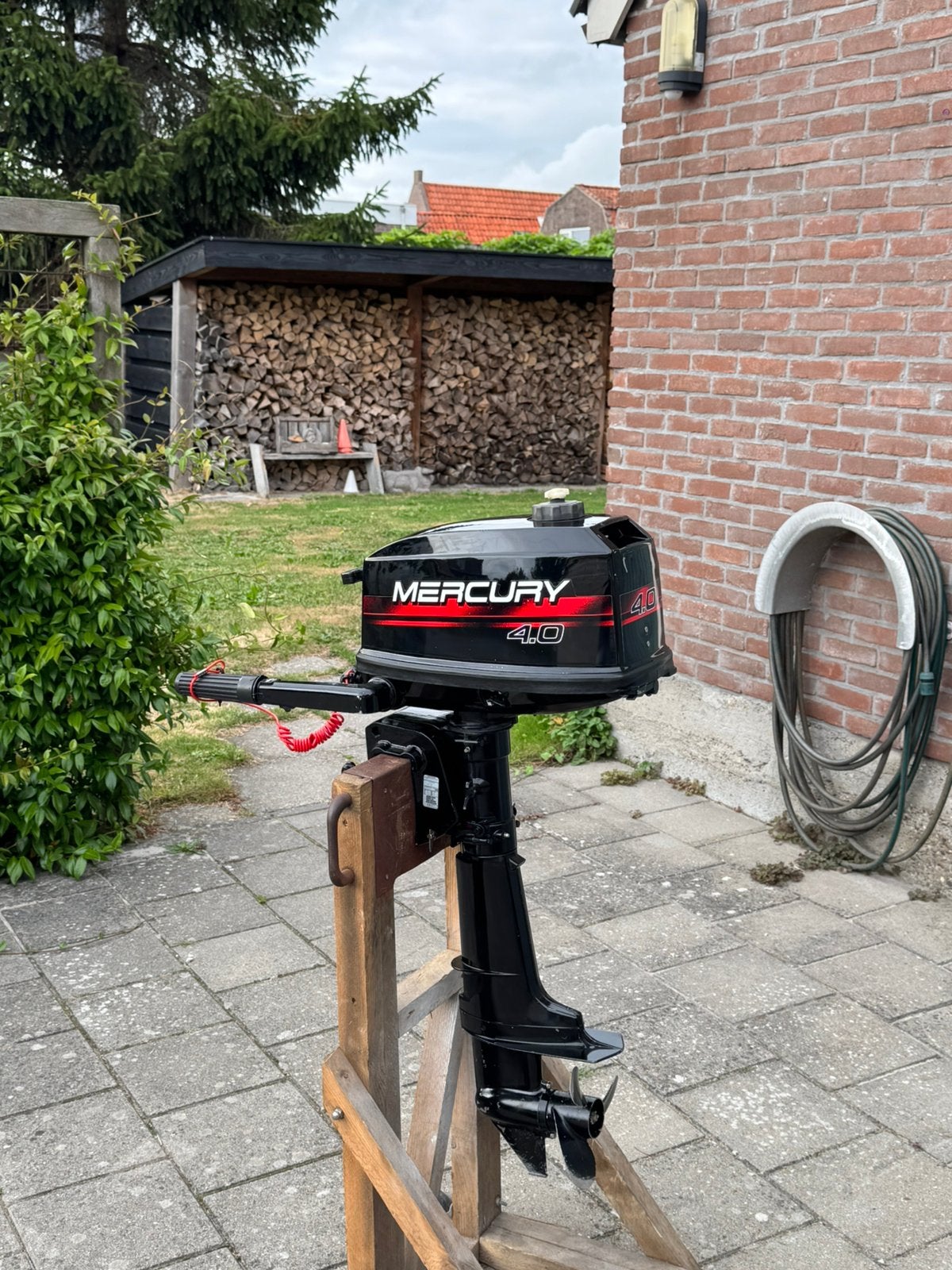 Mercury 4pk 2takt, Watersport en Boten, Ophalen, Zo goed als nieuw, Motor en Techniek