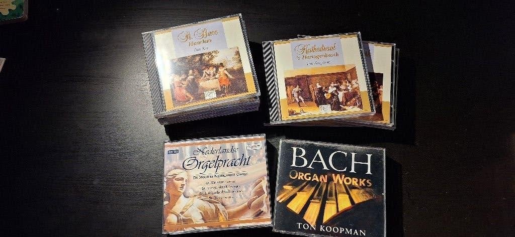Verzameling CD's met klassieke orgelmuziek, Gebruikt, Boxset, Overige typen, Ophalen of Verzenden