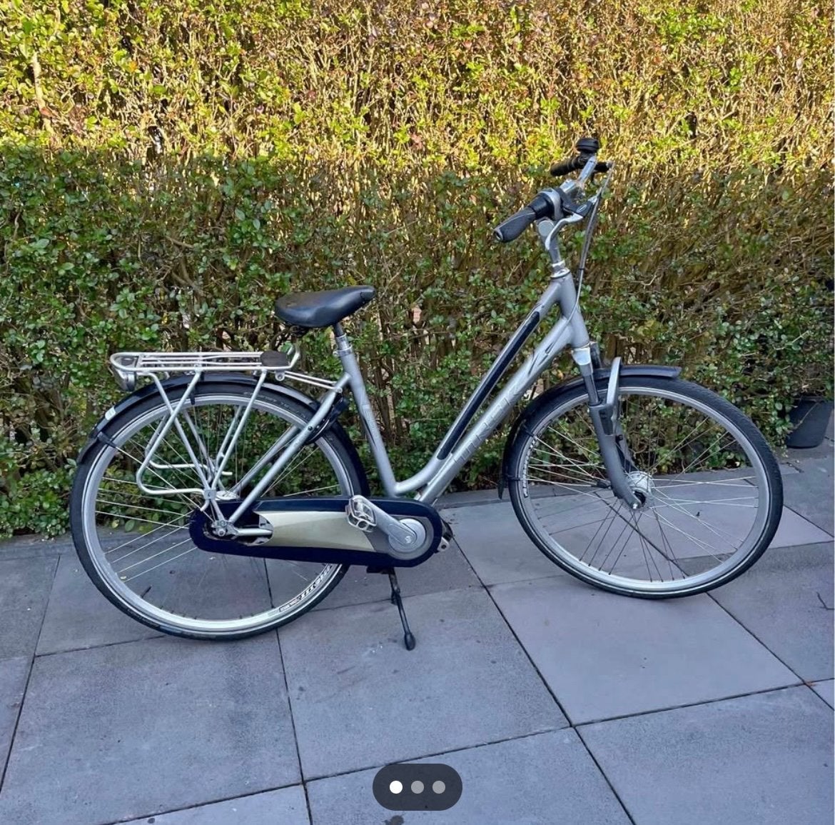 Damesfiets met lage instap - Goede staat, Fietsen en Brommers, Fietsen | Dames | Damesfietsen, Overige merken, Velgrem, Ophalen of Verzenden