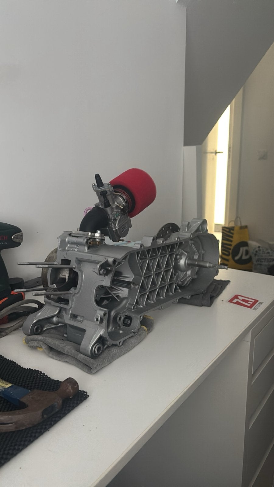 Gilera runner carter 50, Ophalen of Verzenden, Blok, Piaggio