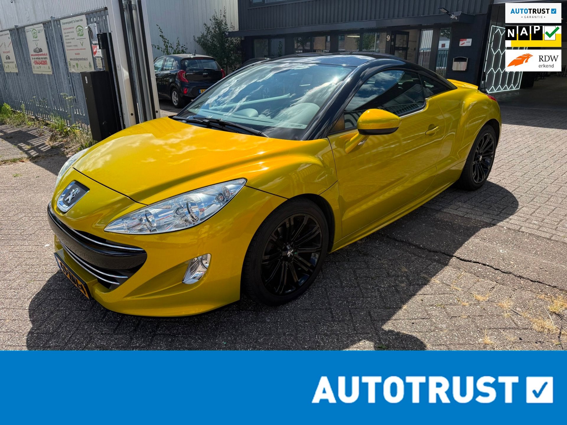 Peugeot RCZ 1.6 THP l in zeer goede staat!, Auto's, Gebruikt, 4 stoelen, RCZ, 500 kg