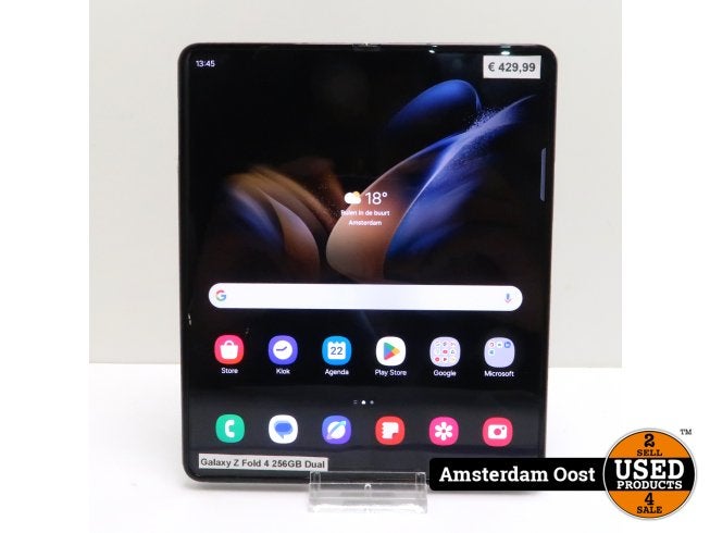 Sasmung Galaxy Z Fold 4 256GB Dual Black | Zeer Nette Staat, Telecommunicatie, Mobiele telefoons | Samsung, Samsung, Zo goed als nieuw