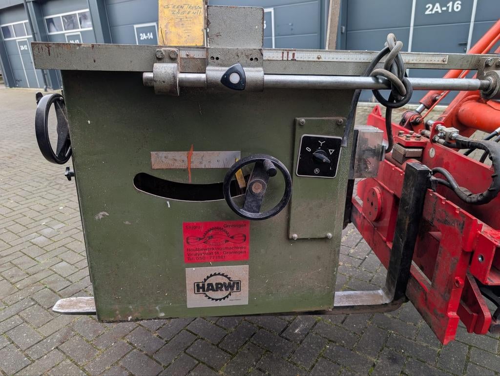 Harwi 130 zaagtafel tafelzaag schulpzaag, Ophalen, Gebruikt, Cirkelzaag, 70 mm of meer