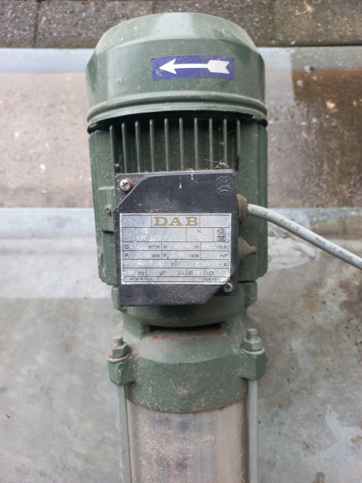 DAB Bronpomp/Dompelpomp - Krachtige Waterpomp, Tuin en Terras, Ophalen, Gebruikt, Elektrisch, Bronpomp