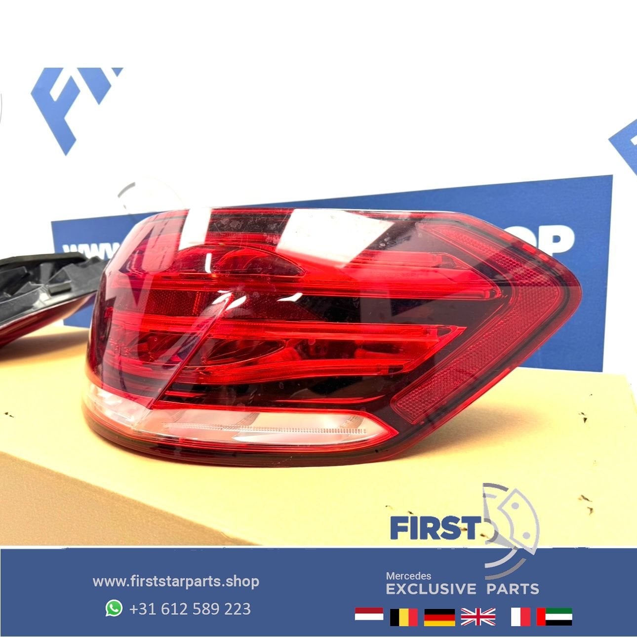 W212 LED ACHTERLICHT A2129060803 FACELIFT E KLASSE RECHTS E6, Auto-onderdelen, Gebruikt, -, Ophalen of Verzenden, -