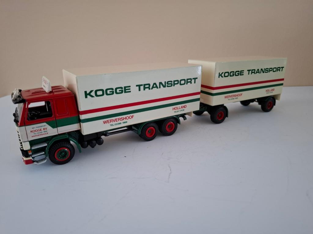 Scania Combi van Kogge Transport van Tekno., Ophalen of Verzenden, Nieuw, Bus of Vrachtwagen, Tekno